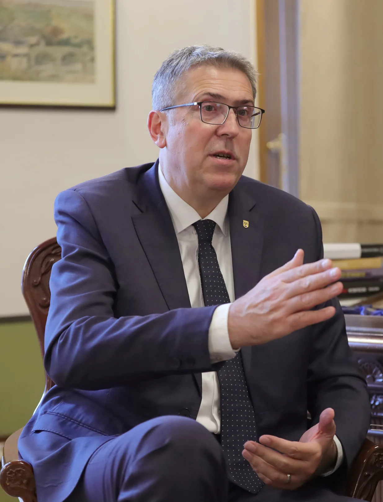 Intervju Samir Avdić gradonačelnik grada Sarajeva Foto: Senad Gubelić