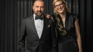 Damir Ibrahimović i Jasmila Žbanić na 93. dodjeli Oscara/Deblokada/facebook