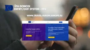 Novi sistem ulaska i izlaska omogućit će jednostavniji prelazak granica ka EU, EES/Iliustracija/Fena