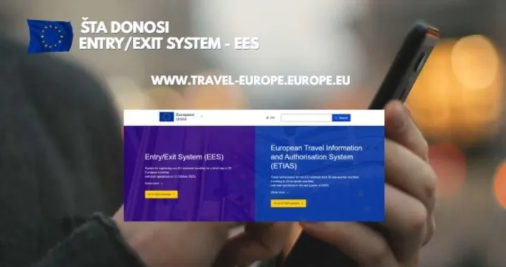 Novi sistem ulaska i izlaska omogućit će jednostavniji prelazak granica ka EU, EES/Iliustracija/Fena
