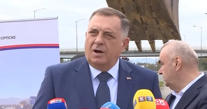 Milorad Dodik/Screenshot/Rtrs