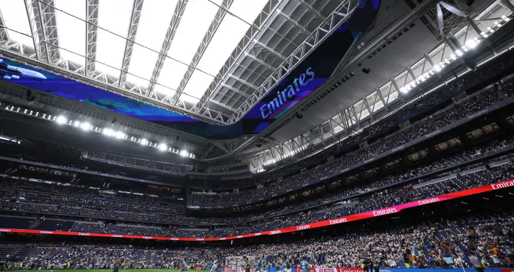 Soccer Football - LaLiga - Real Madrid v Espanyol - Santiago Bernabeu, Madrid, Spain - September 20, 2025 General view of Real Madrid players during the warm up before the match REUTERS/Juan Medina/Foto: Juan Medina