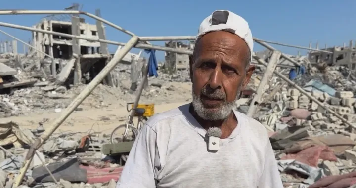 Abdulmalik al-Farra, povratak u gazu, sve je razoreno/Anadolija