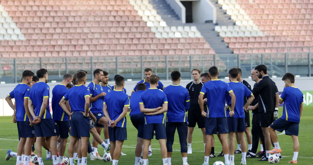Trening reprezentacije BiH/Foto: 