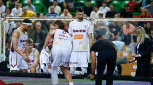 KK Bosna - Kangoeroes Basket Mechelen/Foto: 