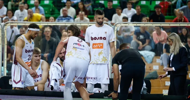 KK Bosna - Kangoeroes Basket Mechelen/Foto: 