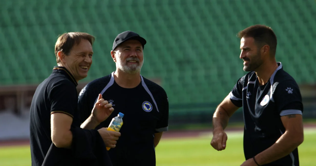 Trening fudbalske reprezentacije BiH na stadionu Ko&scaron;evo/Foto: Sanel Konjhodžić/sport1