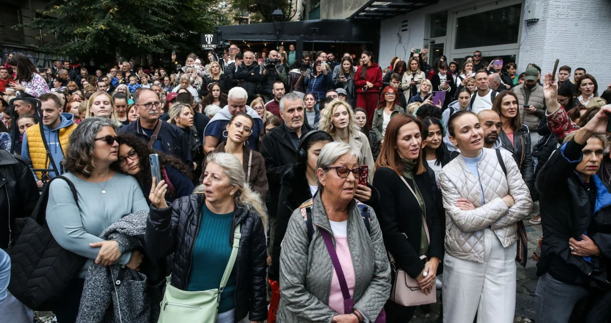 Beograđani na Skadarliji odaju počast Halidu Bešliću/Anadolija