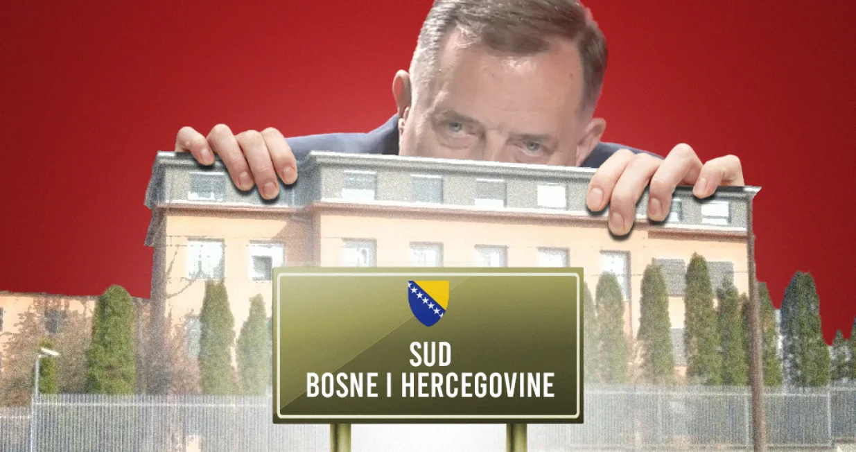 Kolumna Vildane Selimbegović: Vrijeme je da Sud BiH ide na popravni/Ilustracija/Benjamin Krnić
