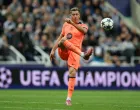 Soccer Football - UEFA Champions League - Newcastle United v FC Barcelona - St James' Park, Newcastle, Britain - September 18, 2025 FC Barcelona's Robert Lewandowski in action REUTERS/Scott Heppell/Foto: Scott Heppell