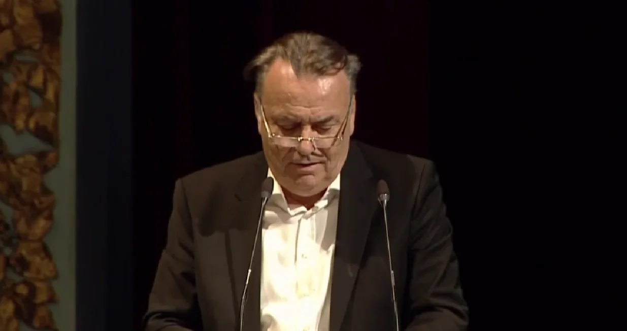 Osman Džiho, obraćanje, komemoracija, Halid Bešlić/