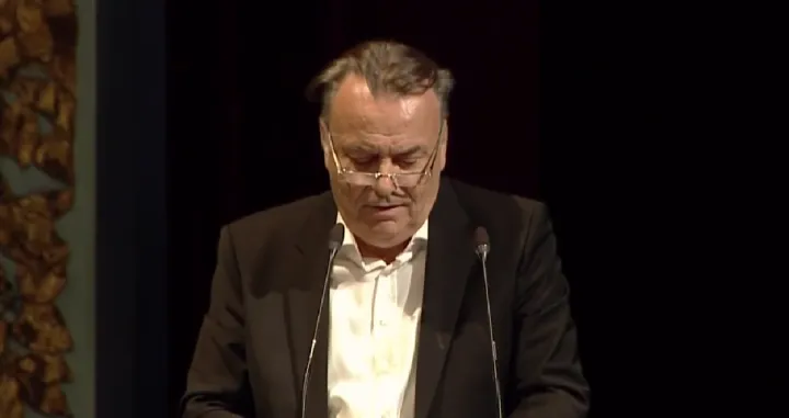 Osman Džiho, obraćanje, komemoracija, Halid Bešlić/