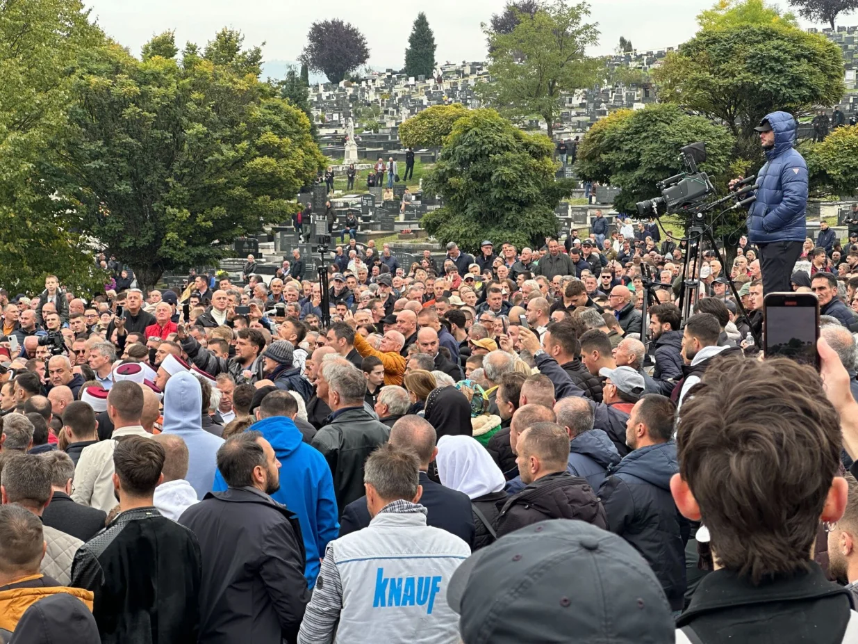 Ukop Halida Bešlića na groblju Bare/Amir Papić
