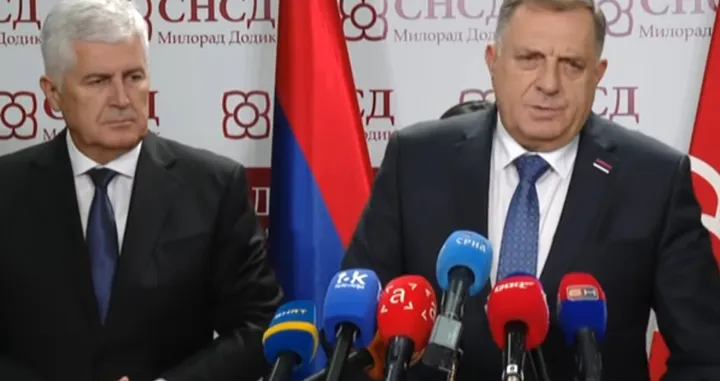Dodik vrijeđao Bošnjake nakon sastanka sa Čovićem/Screenshot/