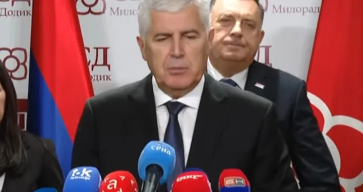 Čović ostaje odan Dodiku/Screenshot/