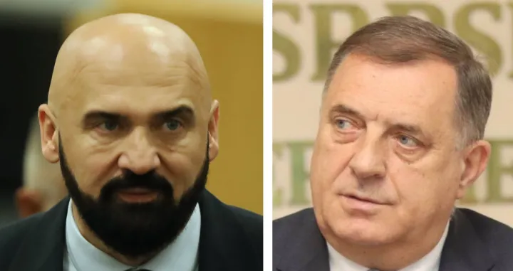 Ramo Isak i Milorad Dodik/