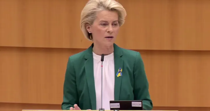 ursula von der leyen sarajevoschreenshot/