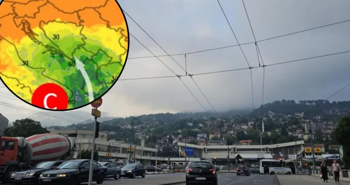 Oblačno vrijeme, prognoza BHMeteo.ba/Lejla Sofradžija