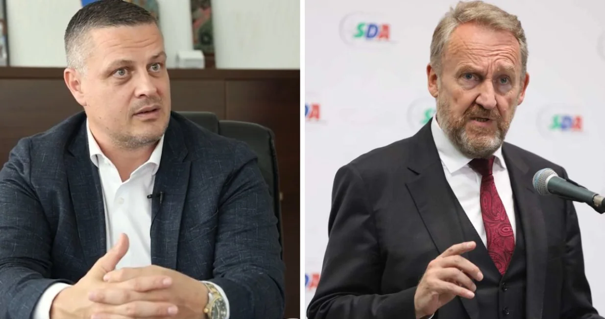 Vojin Mijatović i Bakir Izetbegović/