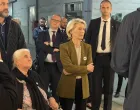 SREBRENICA, 14. oktobra (FENA) - Predsjednica Evropske komisije Ursula von der Leyen započela je danas svoju zvaničnu posjetu Bosni i Hercegovini obilaskom Memorijalnog centra Srebrenica. (Foto FENA/Kadira Šakić)/Kadira Šakić