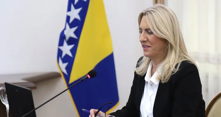 Predsjedništvo BiH sjednica Željka Cvijanović/Senad Gubelić