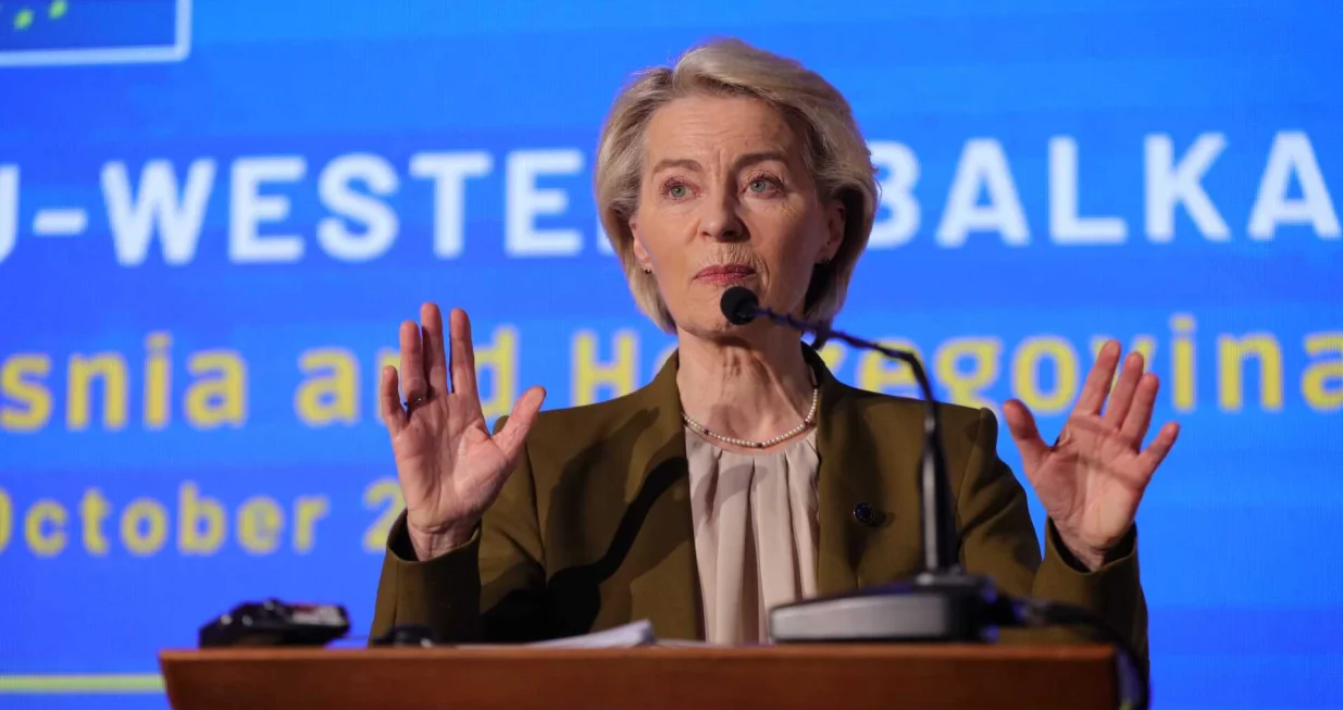 Von der Leyen: 72 posto građana BiH vjeruje EU/Senad Gubelić