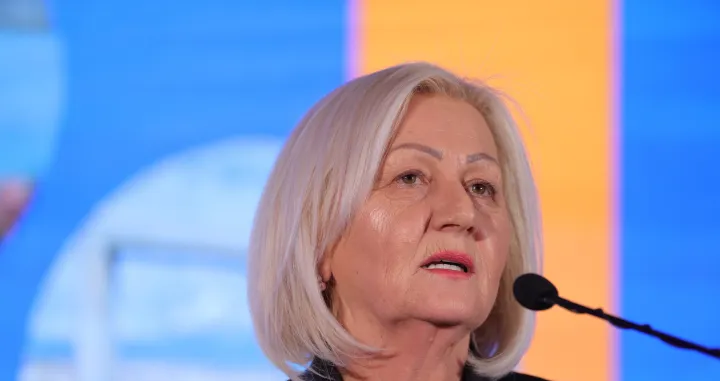 Pres predsjednice Ursule von der Leyen sa predsjedavajućom Vijeća ministara BiH Borjanom Krišto/Senad Gubelić