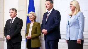 Ursula Von Den Leyen posjeta Predsjedništvu BiH oktobra 2025/Damir Deljo