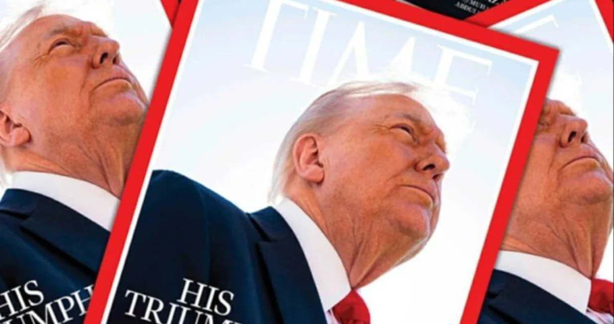 Donald Trump, fotografija, naslovnica, magazin Time/X.com