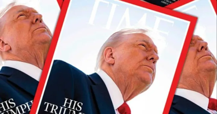 Donald Trump, fotografija, naslovnica, magazin Time/X.com