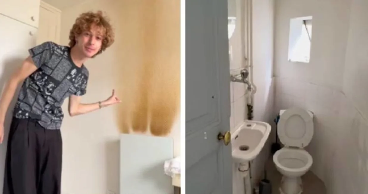 Amerikanac, Pariz, stan, TikTok/Prtsc