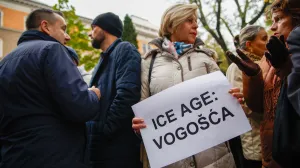 Protesti za grijanje Vogošća/Damir Deljo