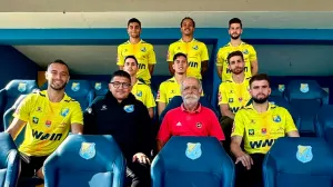 Španski igrači u prijedorskom Rudaru/Foto: 