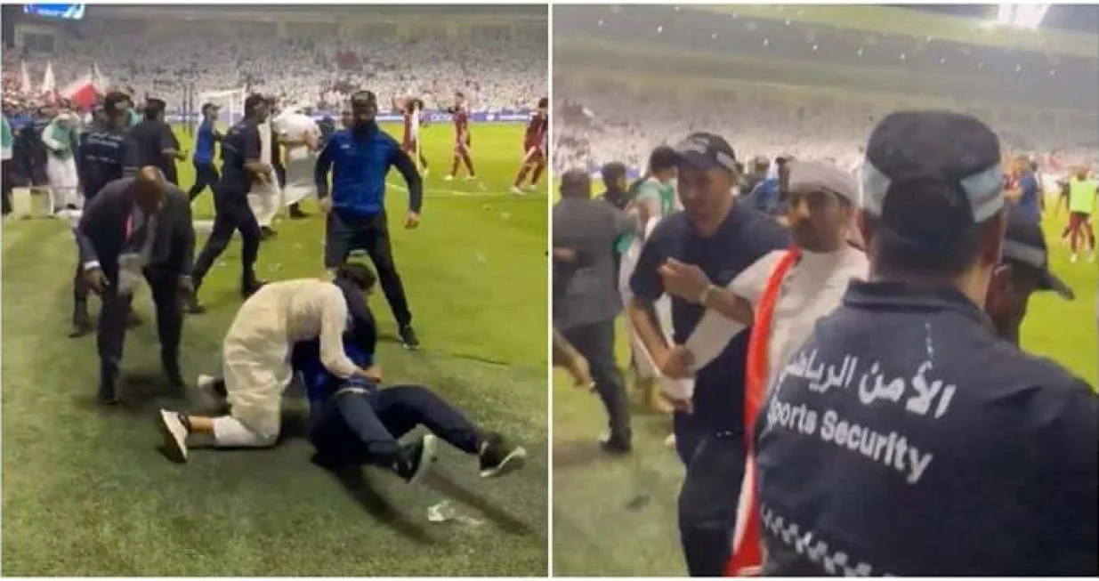 Potukli se navijači i igrači na utakmici Katara i Ujedinjenih Arapskih Emirata (FOTO: Kolaž)/Foto: 