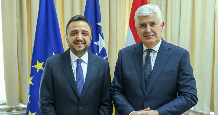Dragan Čović i ambasador Turske u BiH Emin Akseki/