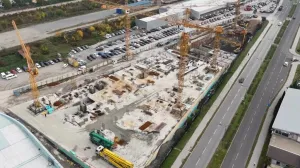 nova sarajka, gradilište nove Sarajke, objekti na pofalićima,/Biznisinfo.ba