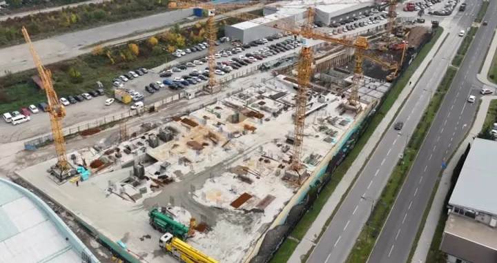 nova sarajka, gradilište nove Sarajke, objekti na pofalićima,/Biznisinfo.ba