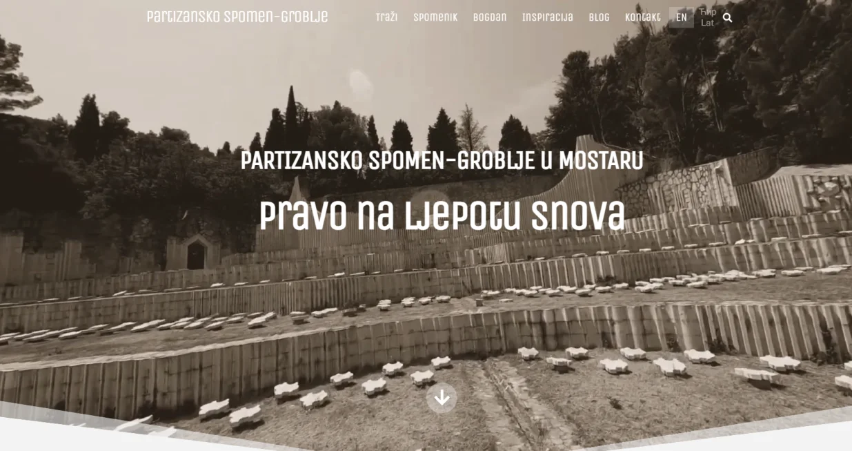 Proces revitalizacije Partizanskog spomen-groblja u Mostaru/