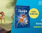 DISNEYJEVA RIZNICA PRIČA – KLASICI ZA SVE GENERACIJETreća knjiga – Bambi je na kioscima/
