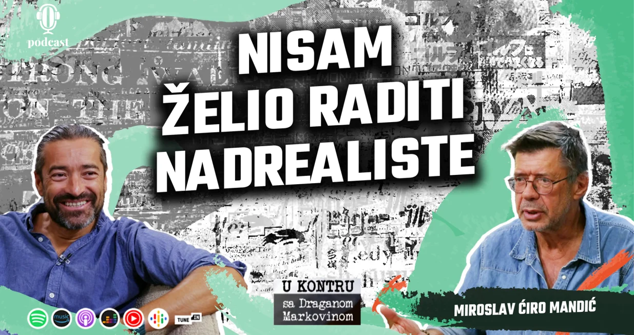 Miroslav Ćiro Mandić U kontru sa Draganom Markovinom/