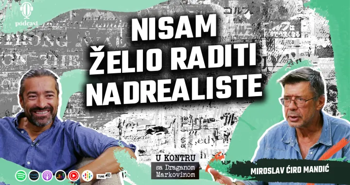 Miroslav Ćiro Mandić U kontru sa Draganom Markovinom/