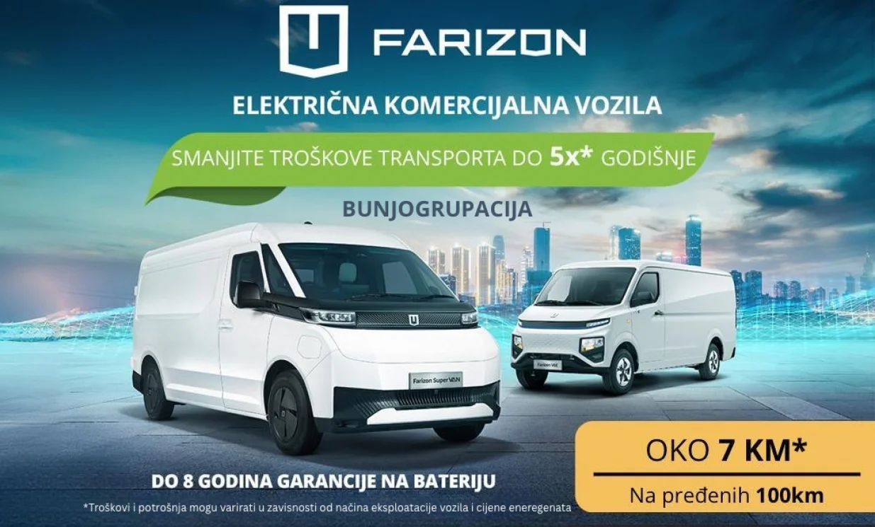 Farizon SuperVAN, električni kombi//