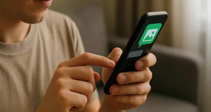 mobitel, slanje poruka, ilustracija/ChatGPT/