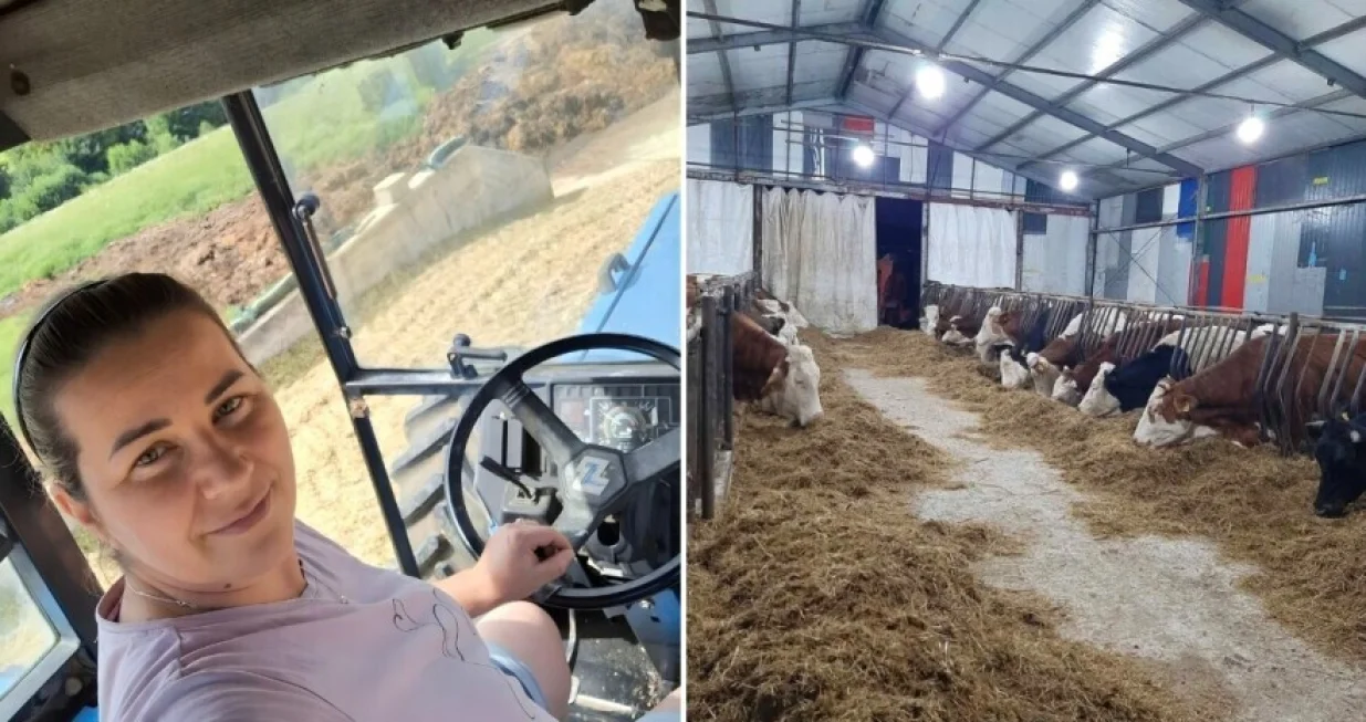 Zineta Memić, farma krava, Cazin/Agroklub.ba