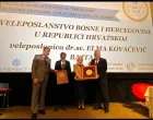 Zlatna nagrada i priznanje "GLOBALLOCAL" za ambasadoricu BiH u Hrvatskoj Elmu Kovačević-Bajtal//