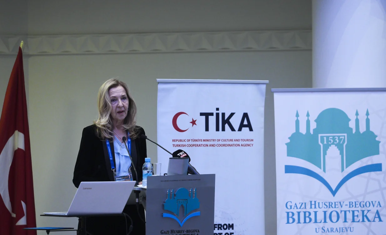 SARAJEVO, BIH - 17. OKTOBAR 2025 - Alija IzetbegoviД‡ je bio glas pravde, vjere i ljudskog dostojanstva, poruДЌeno je u petak u glavnom gradu Bosne i Hercegovine, Sarajevu, gdje je otvoren simpozij вЂћAlija IzetbegoviД‡ u povodu 100. godiЕЎnjice roД'enjaвЂњ, koji su zajedniДЌki organizovali Univerzitet Erciyes i Internacionalni univerzitet u Sarajevu (IUS) (SamД±r JordamovД±c - Anadolu Agency)/