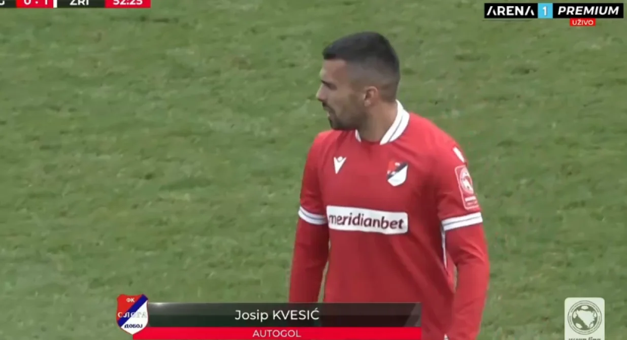Autogol Kvesića/Foto: 