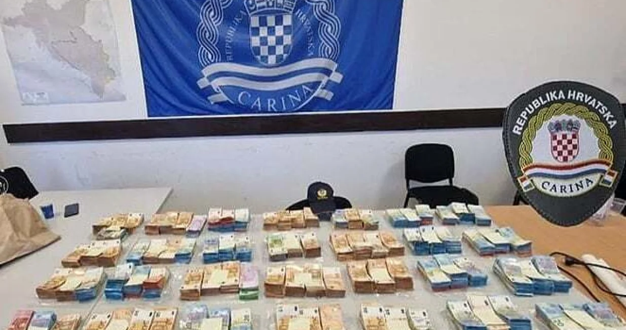 Zaplijena novca, Hrvatska, granica, carnici/Carina.hr
