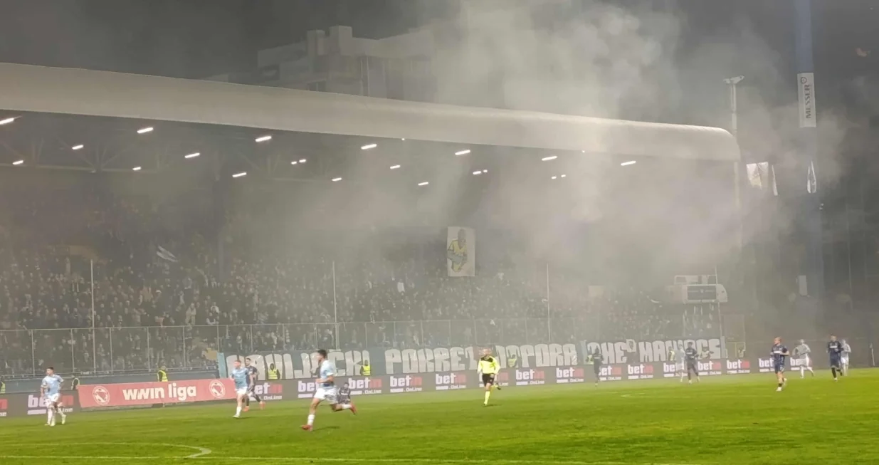 Žestoka poruka Manijaka (FOTO: Sport1)/Foto: 