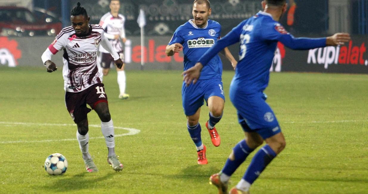 Detalj sa utakmice u Bijeljini (FK Radnik - FK Sarajevo 18.10.2025) (FOTO: Sport1.ba - Sanel Konjhodžić)/Foto: Picasa